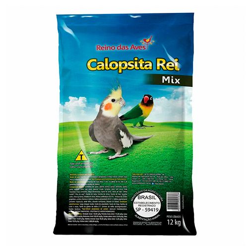 Reino das Aves - Calopsita Rei - Mix - 12kg - imagem 1