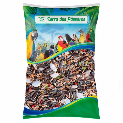 Mistura de Sementes Grandes Psita - 13 grãos - 5kg - imagem 1