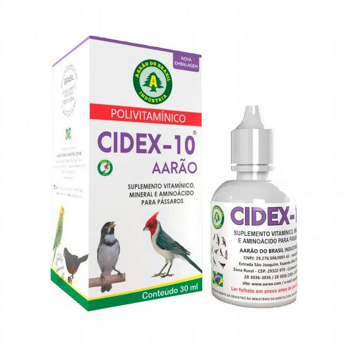 Cidex 10 - Aarão - 30ml - imagem 1