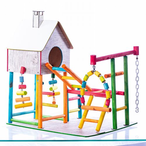 Brinquedo Playground Papagaio com Casinha - imagem 1