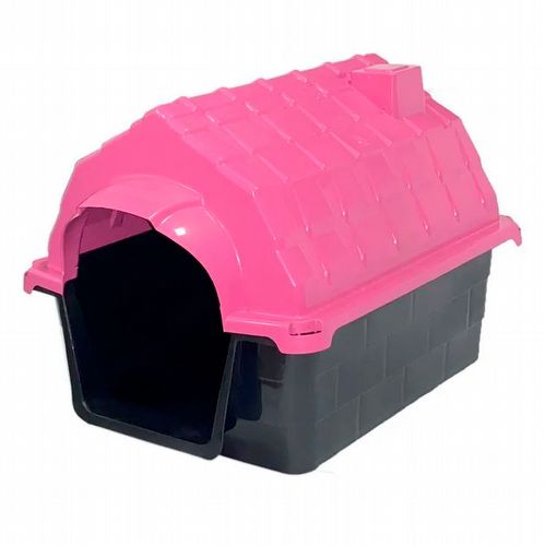 Casa para Cães ChrisPet Chaminé nº 1 - Rosa - imagem 1