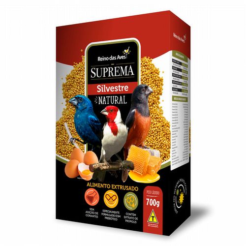 Reino das Aves - Suprema - Silvestre - Natural - 700g - imagem 1