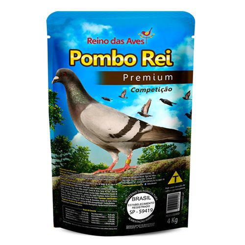 Reino das Aves - Pombo Rei - Premium - 4kg - imagem 1