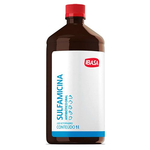 Antibiótico Oral Sulfamicina - 1 litro - imagem 1