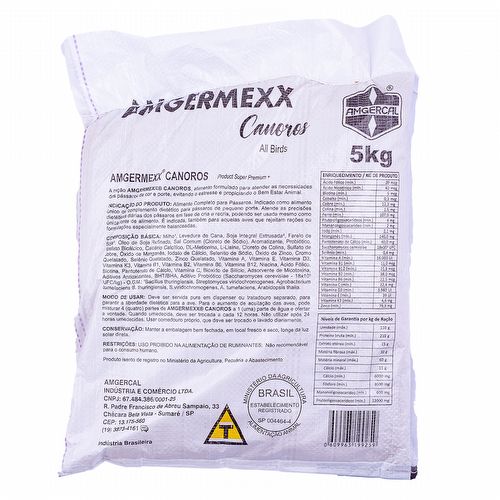 Alimento Extrusado Amgermexx Canoros - 5kg - imagem 1