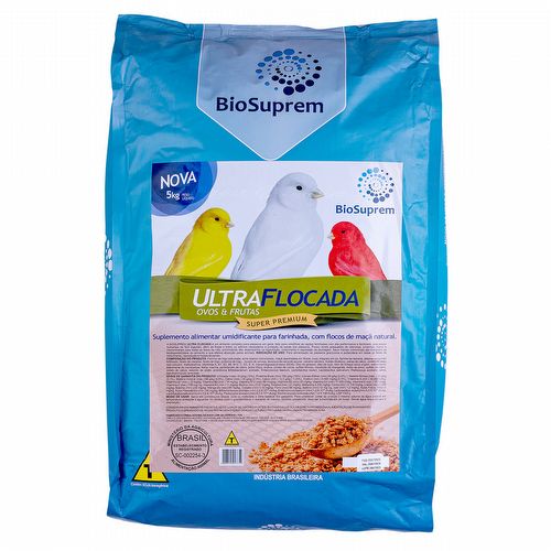 Biosuprem - Ultra Flocada Ovos e Frutas - 5kg - imagem 1