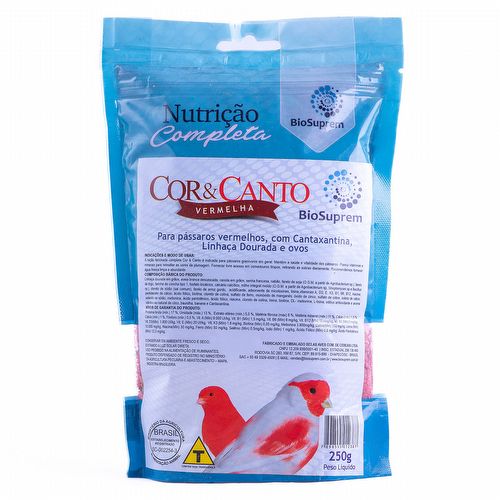 Biosuprem - Cor e Canto Vermelha - 250g - imagem 1