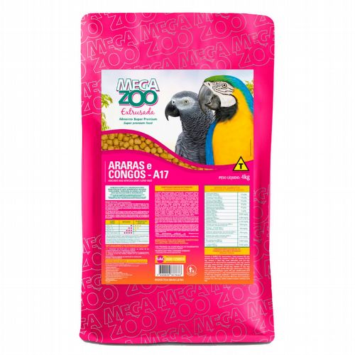 Megazoo Araras e Congos A17 - 4kg - imagem 1