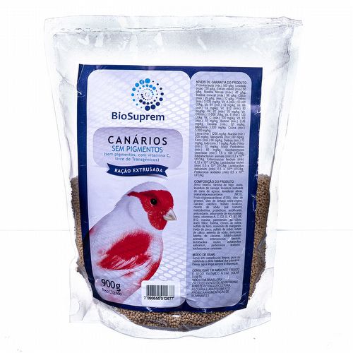 Biosuprem - Extrusada Canário Sem Pigmento - 900g - imagem 1