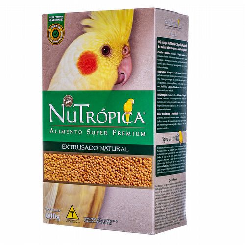 Nutrópica - Calopsita - Natural - 600g - imagem 1