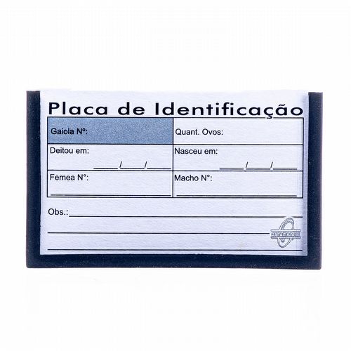 Ficha de Identificação - Criador - imagem 1
