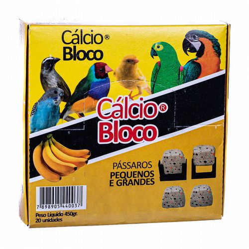 Cálcio Bloco Banana Encaixe Universal - 20 Unidades - imagem 1