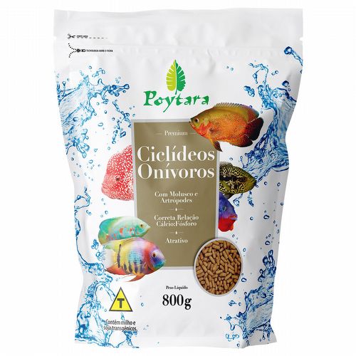 Poytara Ciclídeos Oní­voros - 800g - imagem 1