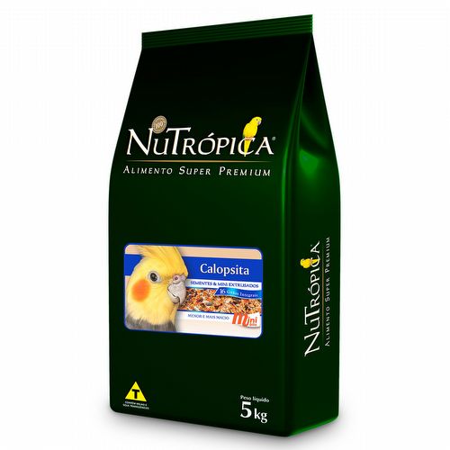 Nutrópica - Calopsita - Seleção Natural Mini Bits - 5kg - imagem 1
