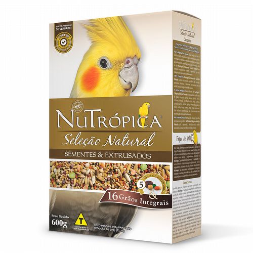 Nutrópica - Seleção Natural - Calopsita - 600g - imagem 1