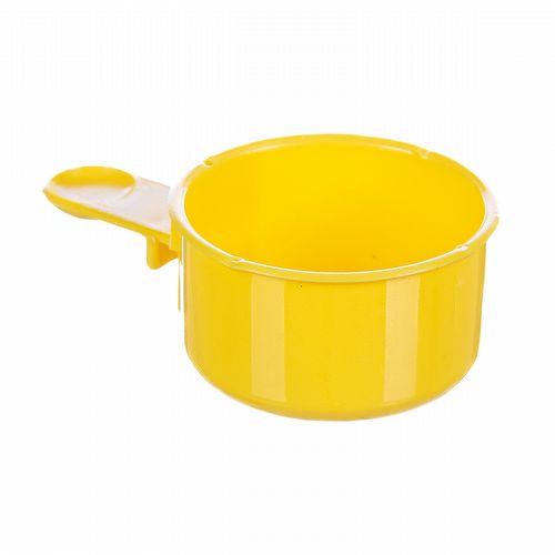Comedouro Suspenso Fundo para Farinhada - Amarelo - imagem 1