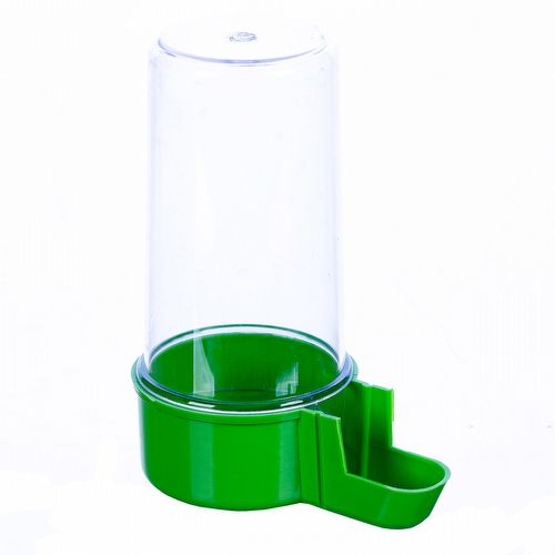 Bebedouro Malha Larga 200ml - Copo Cristal e Base Verde - imagem 1