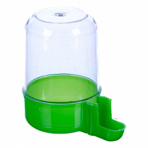 Bebedouro Malha Larga 300ml - Copo Cristal e Base Verde - imagem 1