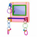 Brinquedo Multi Play com Espelho - Calopsita e Ring Neck - imagem 2