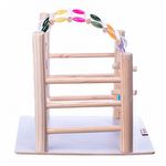 Brinquedo Play Playground com Ponte para Ring Neck - Natural - imagem 3