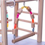 Brinquedo Play Playground com Ponte para Ring Neck - Natural - imagem 7