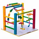 Brinquedo Play Playground com Ponte para Ring Neck - Colorido