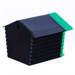 Casinha Passarinho Ar Livre - Preto e Verde - imagem 3