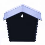 Casinha Passarinho Ar Livre - Preto e Lilás - imagem 4