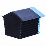 Casinha Passarinho Ar Livre - Preto e Azul - imagem 3