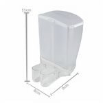 Comedouro Dispenser Sementes - Malha Larga - 2 Bicos - imagem 8