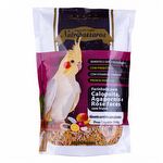 Nutripássaros - Farinhada - Calopsita Agapornis e Rose Faces c/ Frutas - 500g