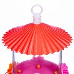 Bebedouro Beija Flor 6 Flores - 750ml - Rosa - imagem 3