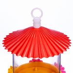 Bebedouro Beija Flor 6 Flores - 750ml - Amarelo - imagem 3