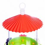 Bebedouro Beija Flor 6 Flores - 750ml - Verde - imagem 3