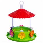 Bebedouro Beija Flor 6 Flores - 750ml - Verde