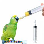 Seringa para Alimentação Pássaros com Colher de Silicone - 20ml