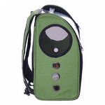 Mochila de viagem com Comedouro - Verde - imagem 2