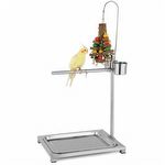 Poleiro Móvel Aço Inox - 50cm - imagem 2