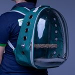 Mochila de Viagem para Pássaros - Verde - imagem 8