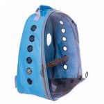 Mochila de Viagem para Pássaros - Azul