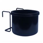 Comedouro Comilão - Calopsita e Ring Neck - Preto