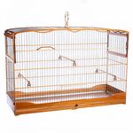  Gaiola Criadeira Especial Teca - 70 cm - Malha Fina