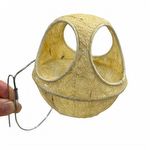 Ninho Bola para Canário da Terra Sisal com 3 entradas - NH83