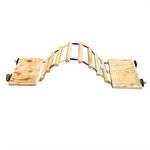 Brinquedo Plataforma com Ponte para Calopsita