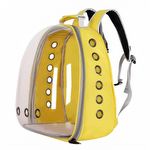 Mochila de Viagem para Pássaros - Amarela