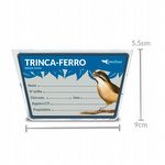 Porta Nome - Acrílico - Trinca Ferro - imagem 2