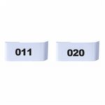 Placa para Numeração de Gaiolas - 11 ao 20