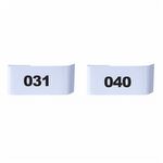 Placa para Numeração de Gaiolas - 31 ao 40