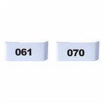 Placa para Numeração de Gaiolas - 61 ao 70