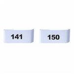 Placa para Numeração de Gaiolas - 141 ao 150